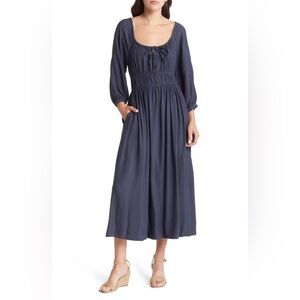 Madewell Navy Sofia Dress